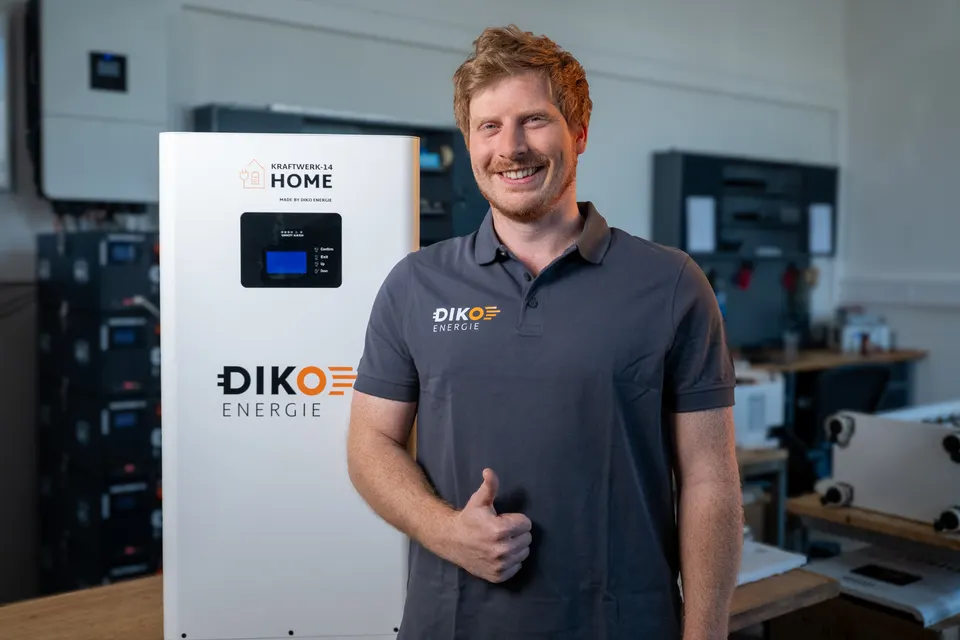 DIKO KRAFTWERK HOME 14 als Notstromversorgung im Hauswirtschaftsraum